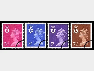 Northern Ireland 2 1/2p, 3p, 5p, 7 1/2p