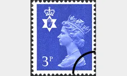 Northern Ireland 3p Bright Blue