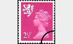 Scotland 2 1/2p Bright Magenta