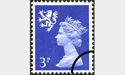 Scotland 3p Bright Blue