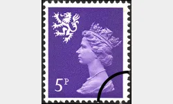 Scotland 5p Pale Violet