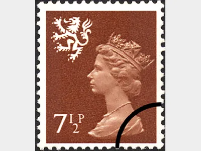 Scotland 7 1/2p Light Brown