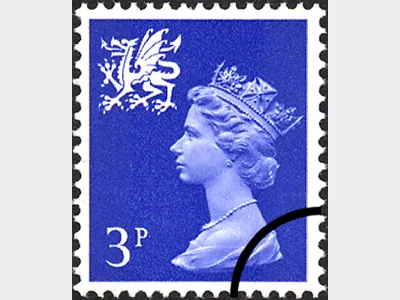 Wales 3p Bright Blue