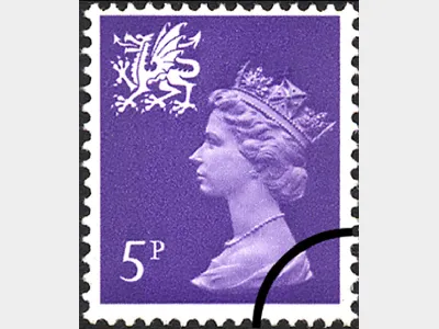 Wales 5p Pale Violet