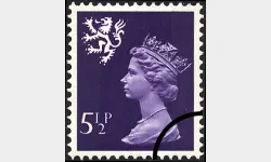 Scotland 5 1/2p Dark Purple