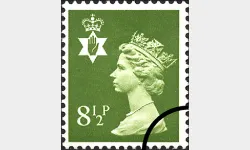 Northern Ireland 8 1/2p Yellow-green
