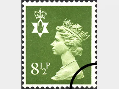 Northern Ireland 8 1/2p Yellow-green