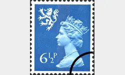Scotland 6 1/2p Blue