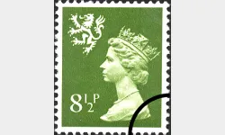 Scotland 8 1/2p Yellow-green