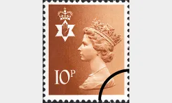 Northern Ireland 10p Orange-brown