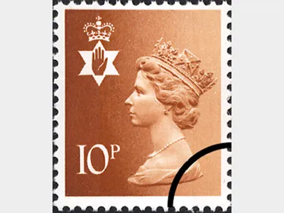 Northern Ireland 10p Orange-brown