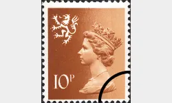 Scotland 10p Orange-brown
