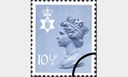 Northern Ireland 10 1/2p Steel-blue