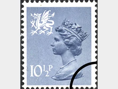 Wales 10 1/2p Steel-blue