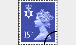 Northern Ireland 15p Bright Blue