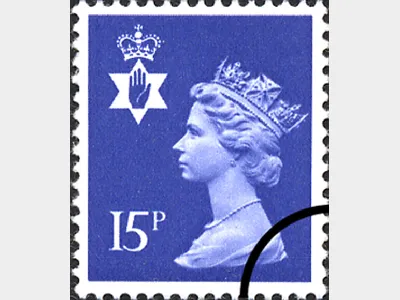 Northern Ireland 15p Bright Blue