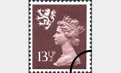 Scotland 13 1/2p Brown