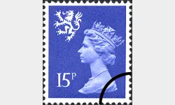 Scotland 15p Bright Blue