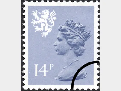 Scotland 14p Steel-blue