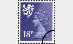 Scotland 18p Blue