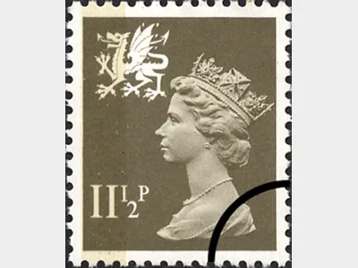 Wales 11 1/2p Mushroom