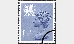 Wales 14p Steel-blue