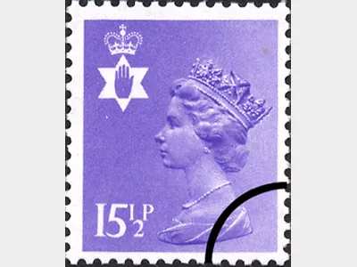 Northern Ireland 15 1/2p Pale Violet