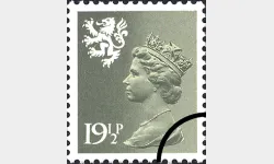 Scotland 19 1/2p Grey-green