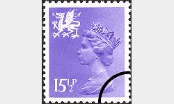 Wales 15 1/2p Pale Violet