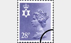 Northern Ireland 28p Violet-blue