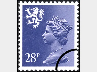 Scotland 28p Violet-blue
