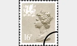 Wales 16p Grey