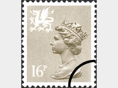 Wales 16p Grey