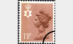 Northern Ireland 13p Light Brown