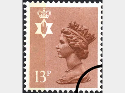 Northern Ireland 13p Light Brown