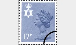 Northern Ireland 17p Steel-blue