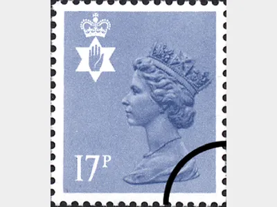Northern Ireland 17p Steel-blue