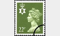 Northern Ireland 22p Yellowish-green