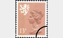 Scotland 13p Light Brown