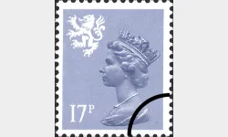 Scotland 17p Steel-blue