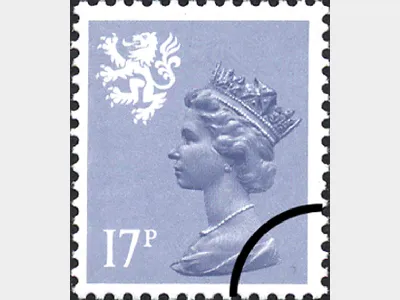 Scotland 17p Steel-blue