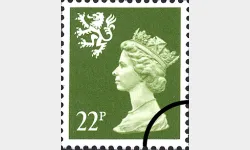 Scotland 22p Yellowish-green