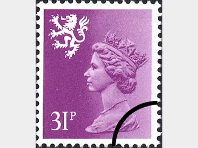 Scotland 31p Purple