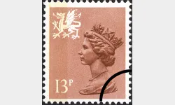 Wales 13p Light Brown