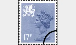Wales 17p Steel-blue