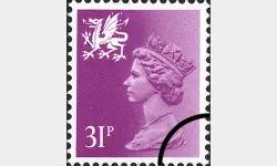 Wales 31p Purple