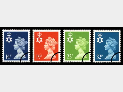 Northern Ireland 14p, 19p, 23p, 32p