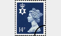 Northern Ireland 14p Dark Blue