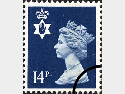 Northern Ireland 14p Dark Blue
