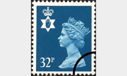 Northern Ireland 32p Dark Turquoise